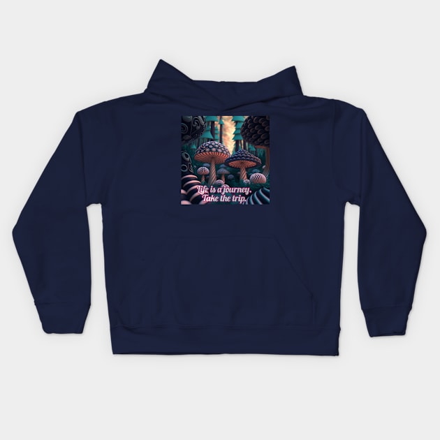 Take the trip Kids Hoodie by Spring River Apparel 